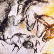 Load image into Gallery viewer, Lascaux-Chauvet – Set of 8 embroidered canvases