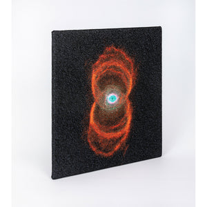 Deep Space Journey - Set of 8 embroidered canvases