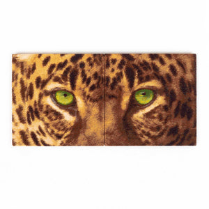 Leopard – Set of 3 embroidered canvases