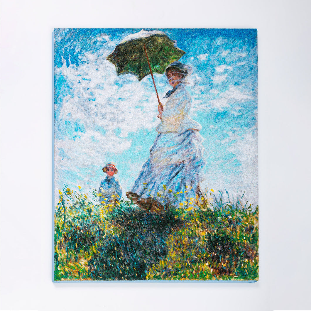 Woman with a Parasol by Ercigoj